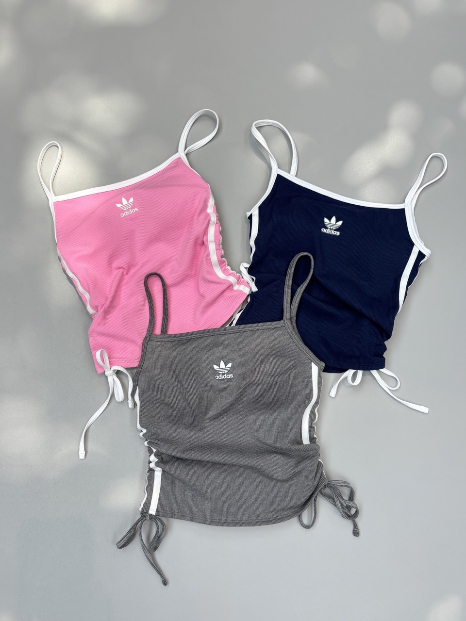 ADIDAS ORIGINALS 抽繩背心 吊帶 無袖 自帶胸墊 女款 KE3887 KE3888 KE3889 / 現貨