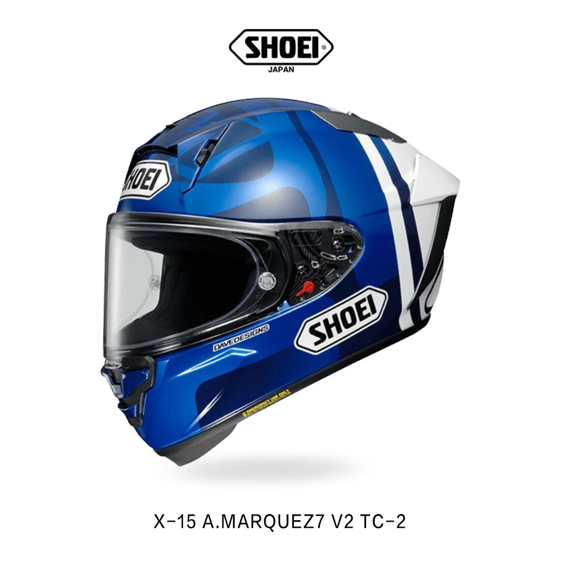 X-FIFTEEN (X-15) - A.MARQUEZ7 V2 TC-2 全罩安全帽