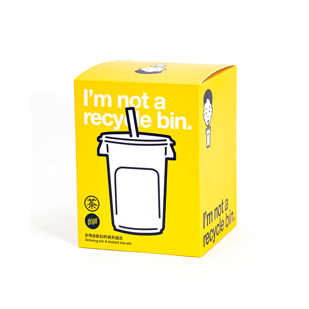 Dripo 樂色桶+即溶茶24入組合｜沢笠製茶所