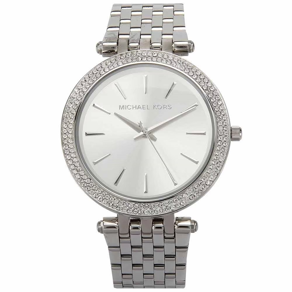 【MICHAEL KORS 邁克·科爾斯】MK3192 晶鑽錶圈 名媛 璀璨 時尚 不鏽鋼 女款 石英錶