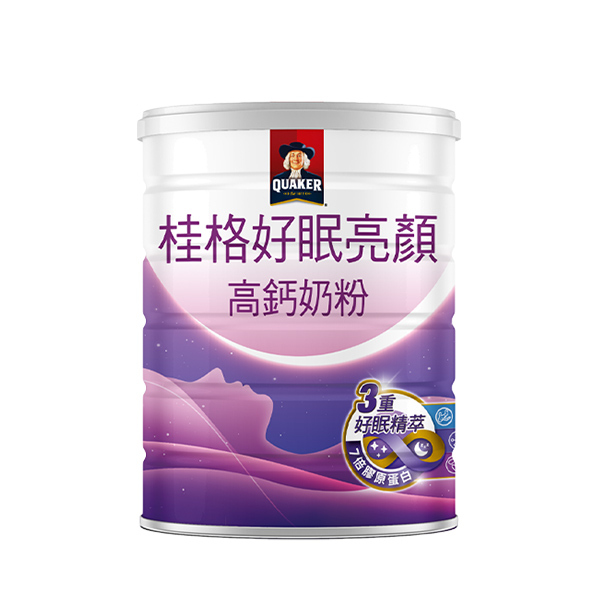 桂格好眠亮顏高鈣奶粉750GX2罐