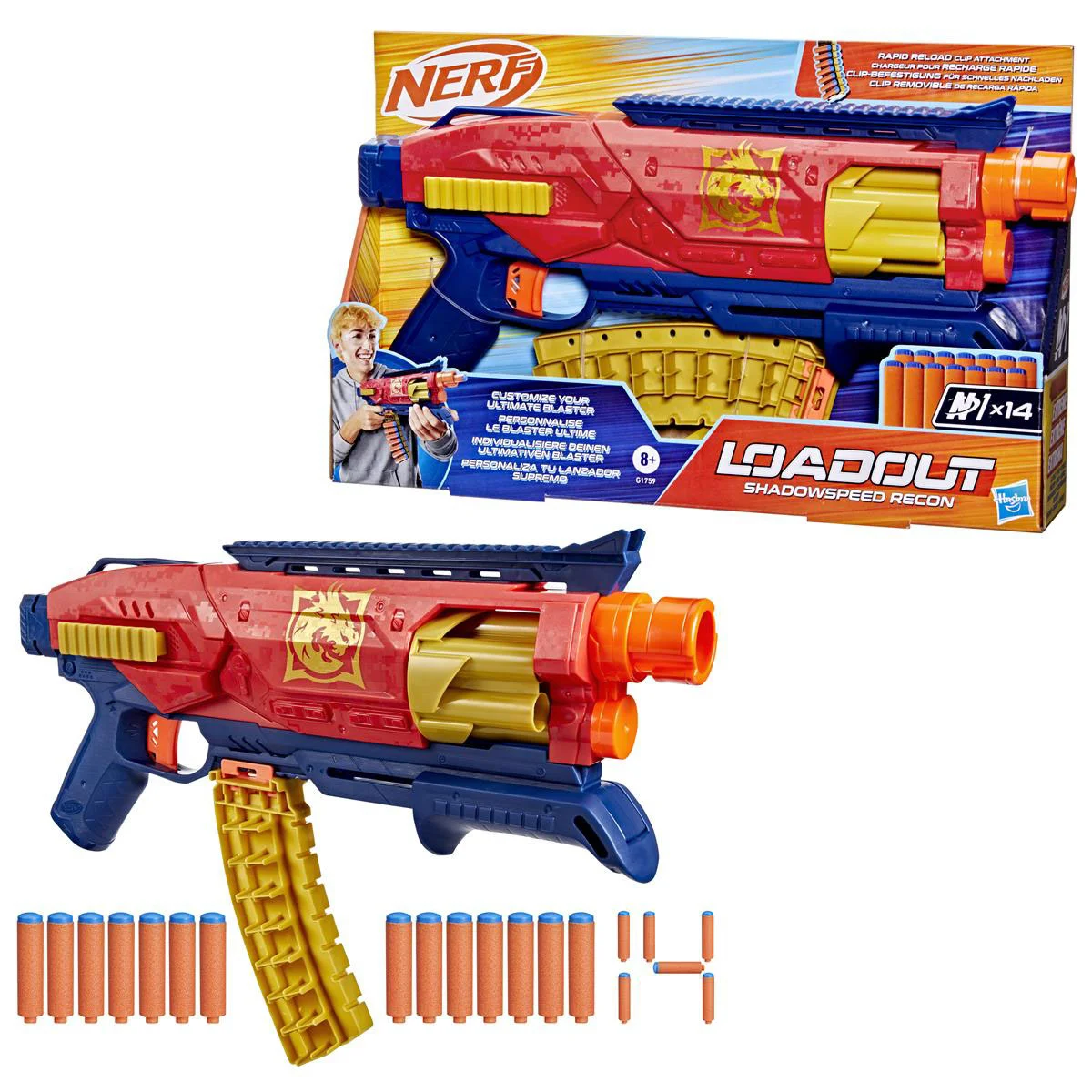 《 孩之寶 HASBRO 》 NERF 終極模組系列 闇速偵察者射擊器
