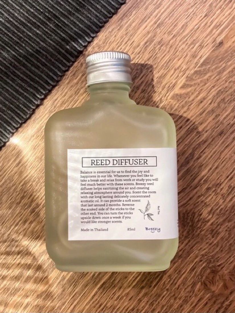 【 泰國連線 】breezy Reed Diffuser 擴香水 85ml