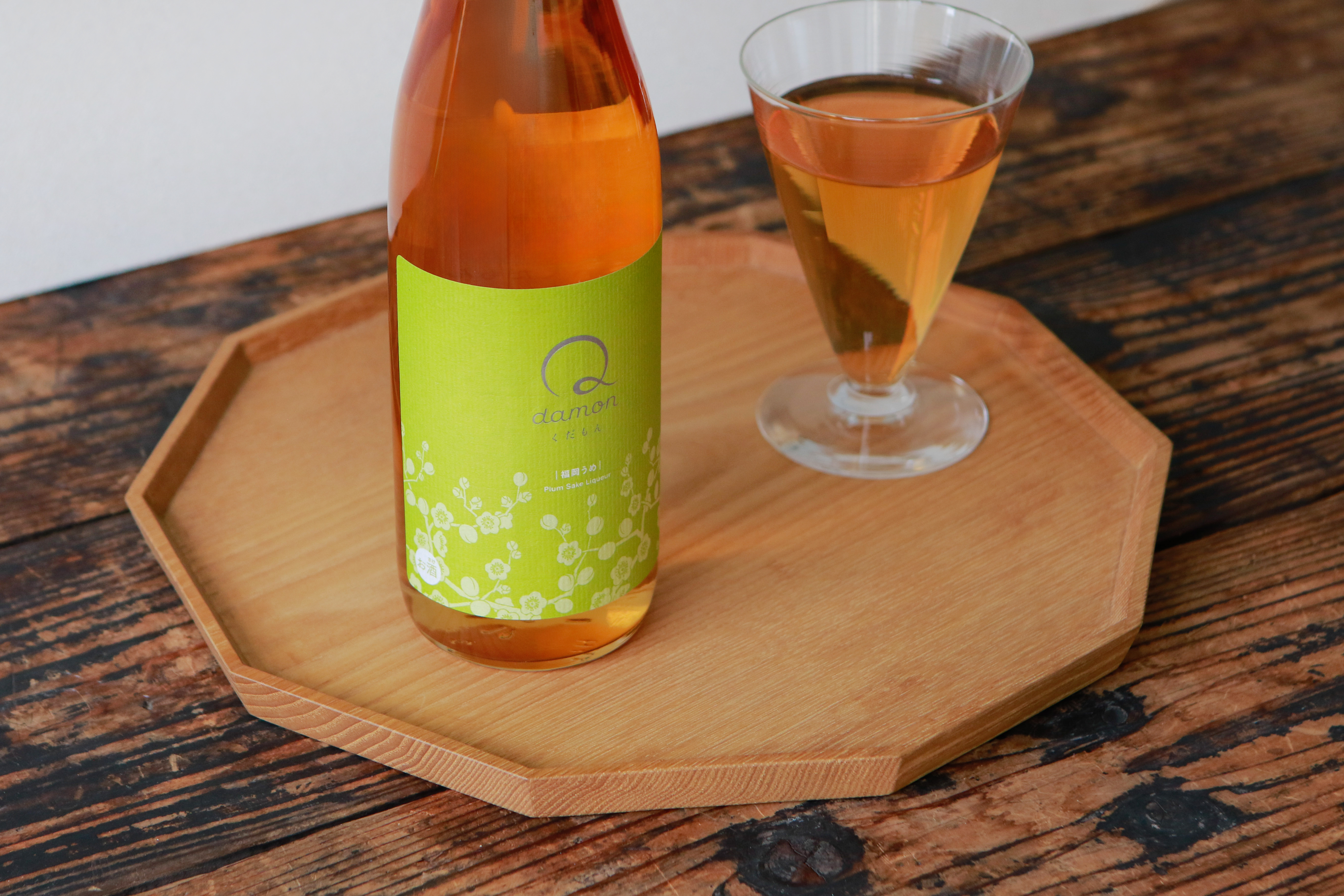 若波Qdamon福岡梅酒