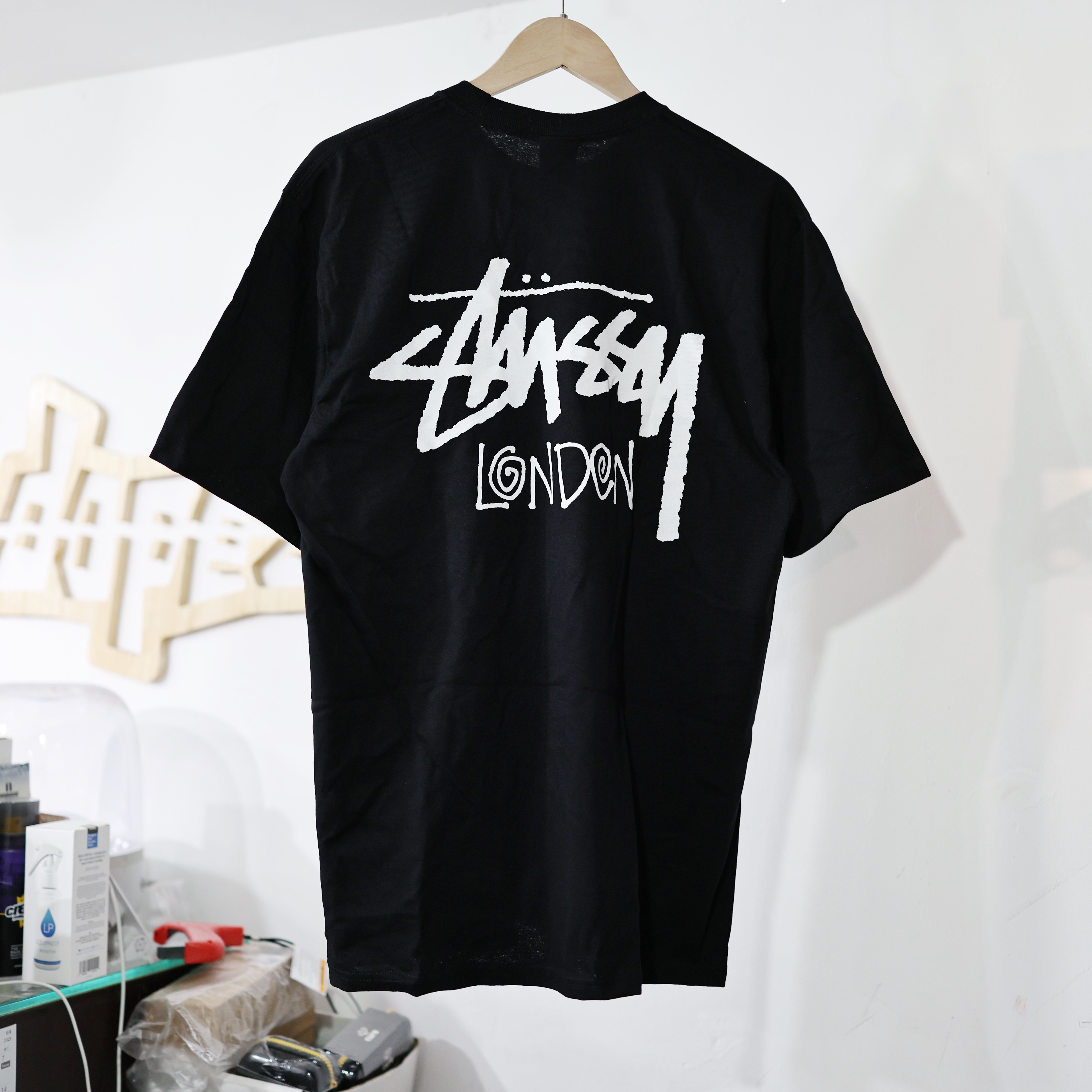 STÜSSY Stock London Tee Black 倫敦限定