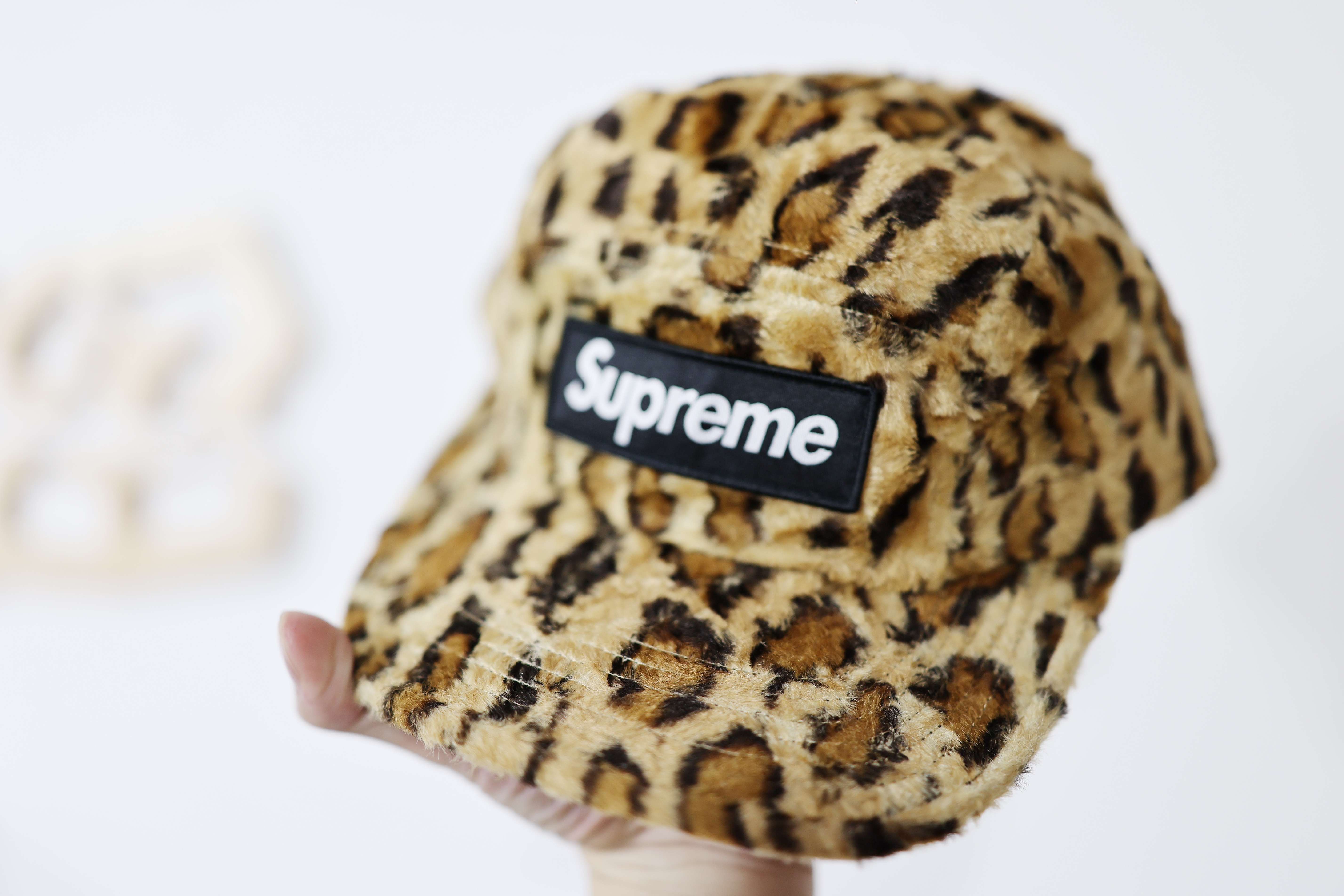 Buy Supreme x Goodenough Crushed Rayon Pile Camp Cap