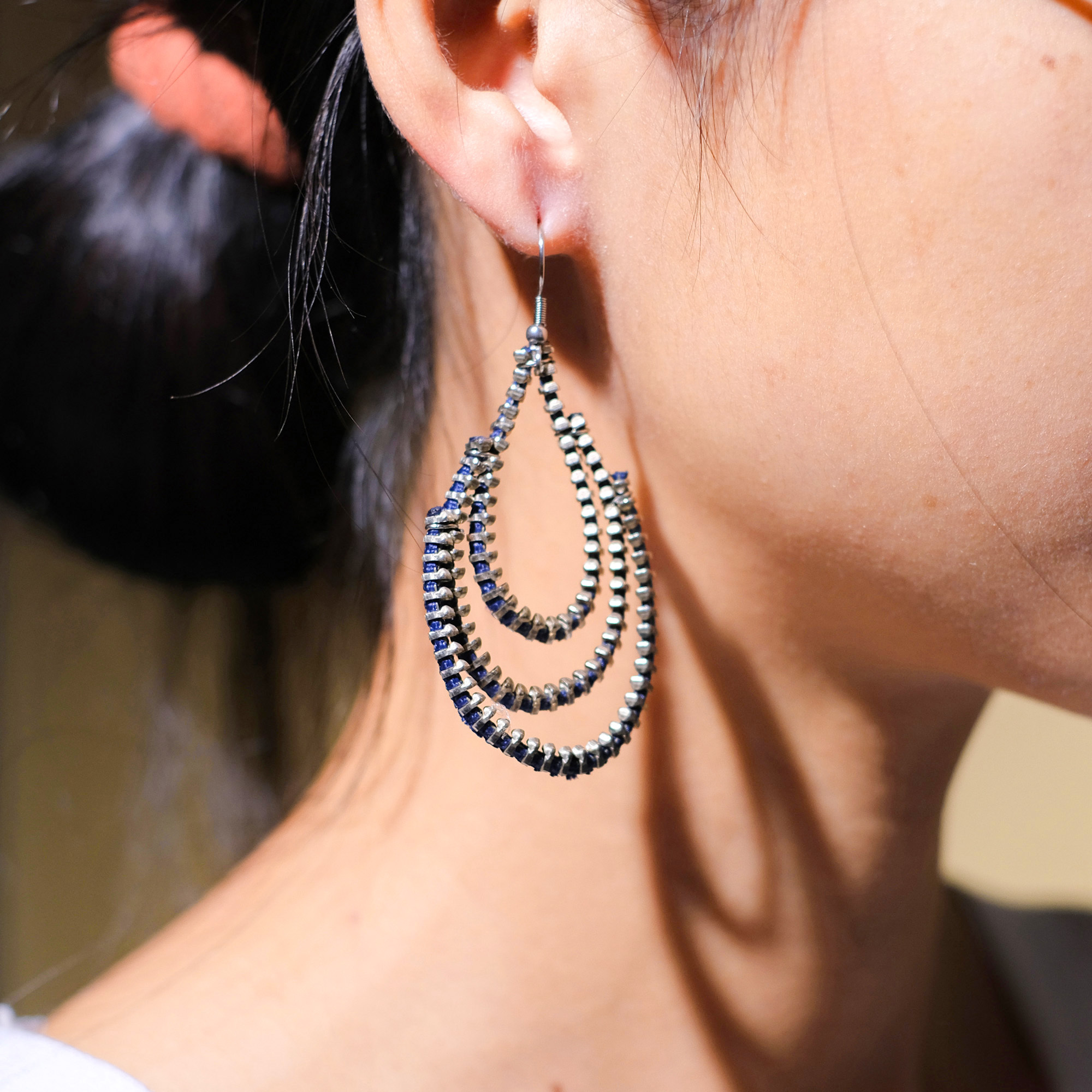 永生鏈耳環｜華美｜史瓦帝尼