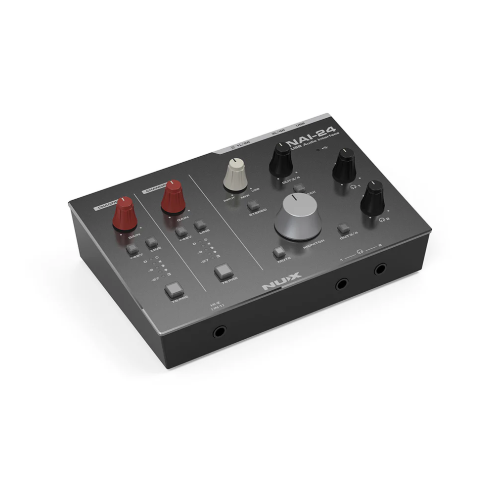 NUX NUX / NAI-24 錄音介面 第 3 張圖片｜三峽錄音 / 音響