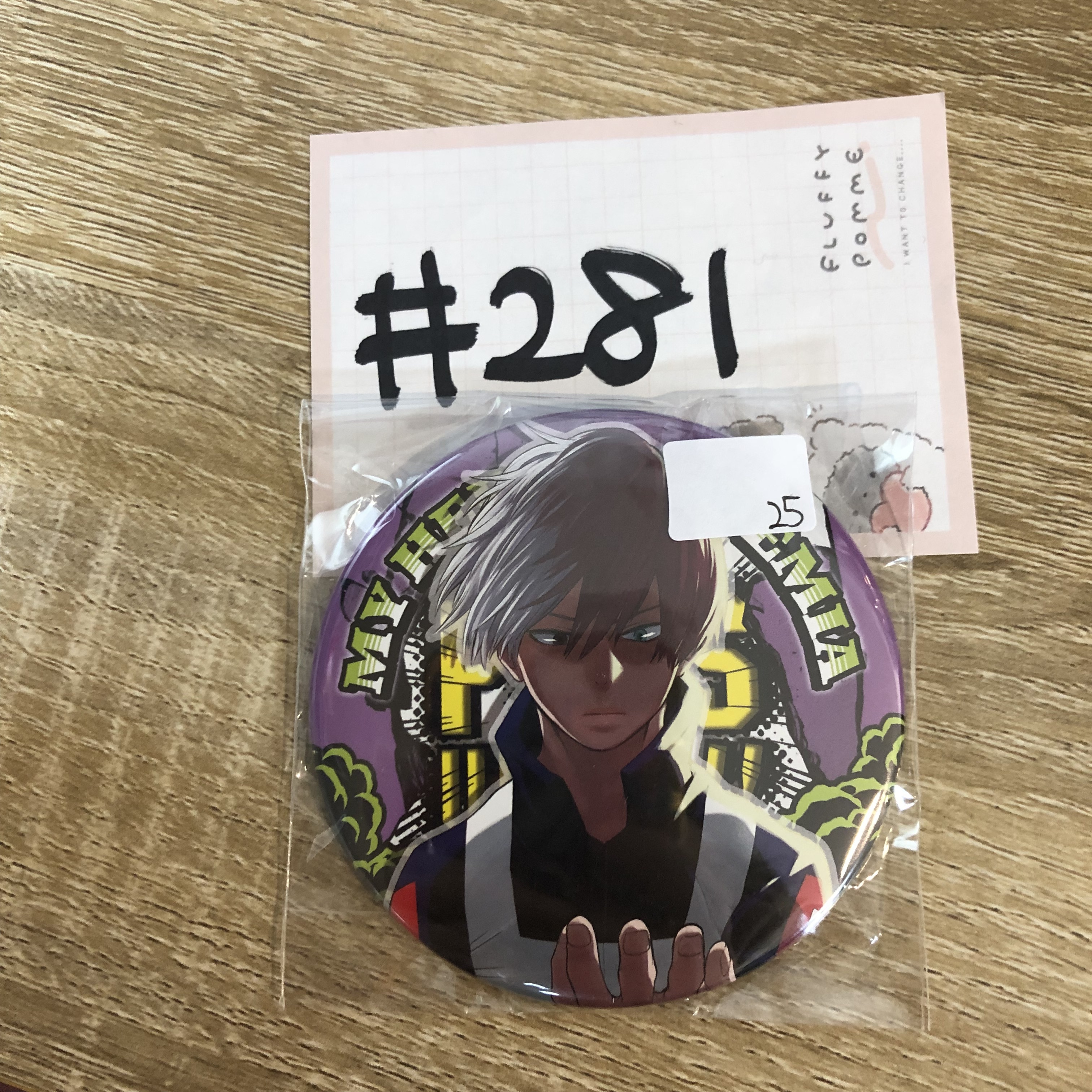 我的英雄學院 轟 襟章   #281