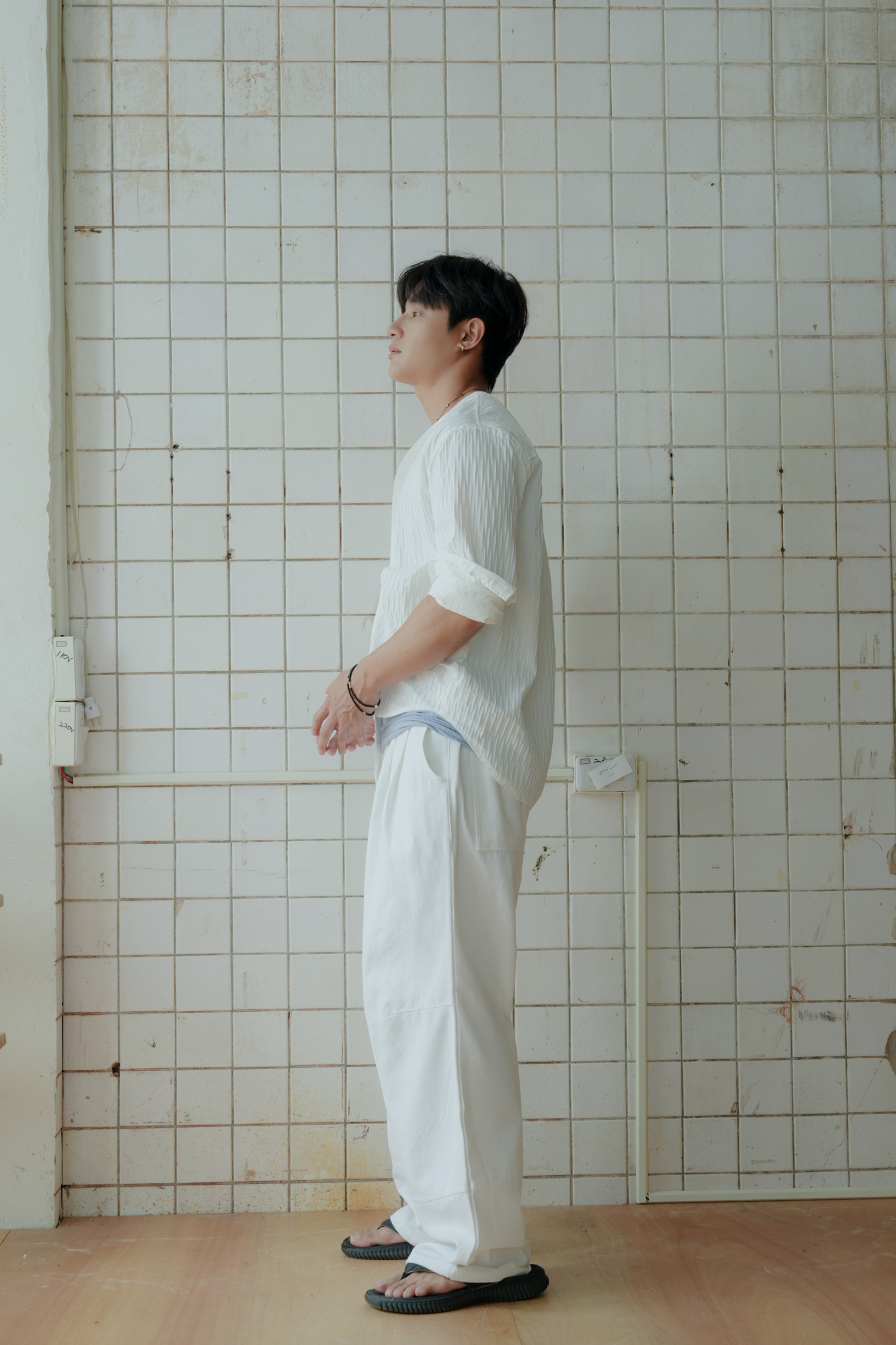 Rainy Days Collarless Shirt #襯衫