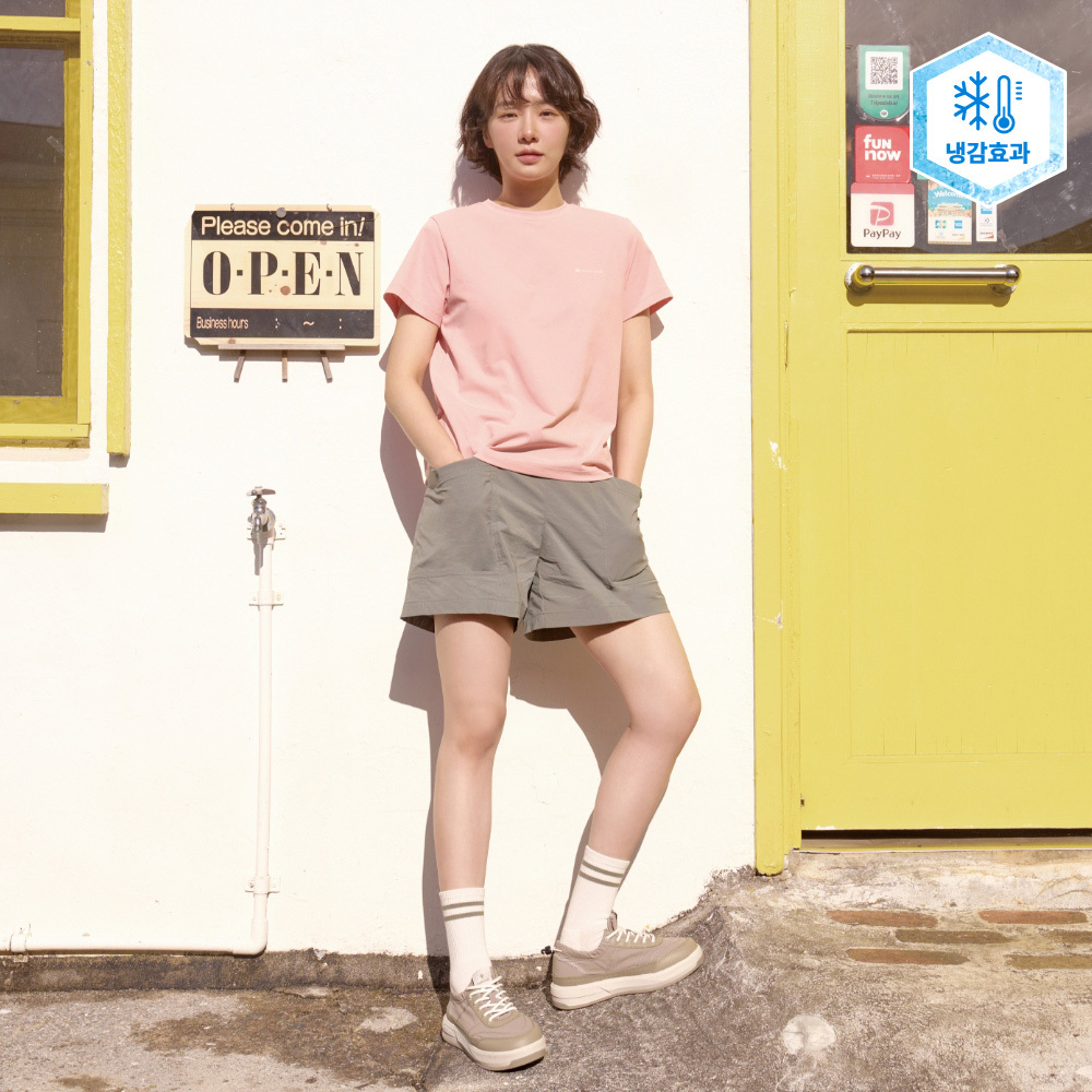 【代購】Snow Peak 雪諾必克 女 Cooling Root Utility 雙口袋 短褲 S25MWRHP65