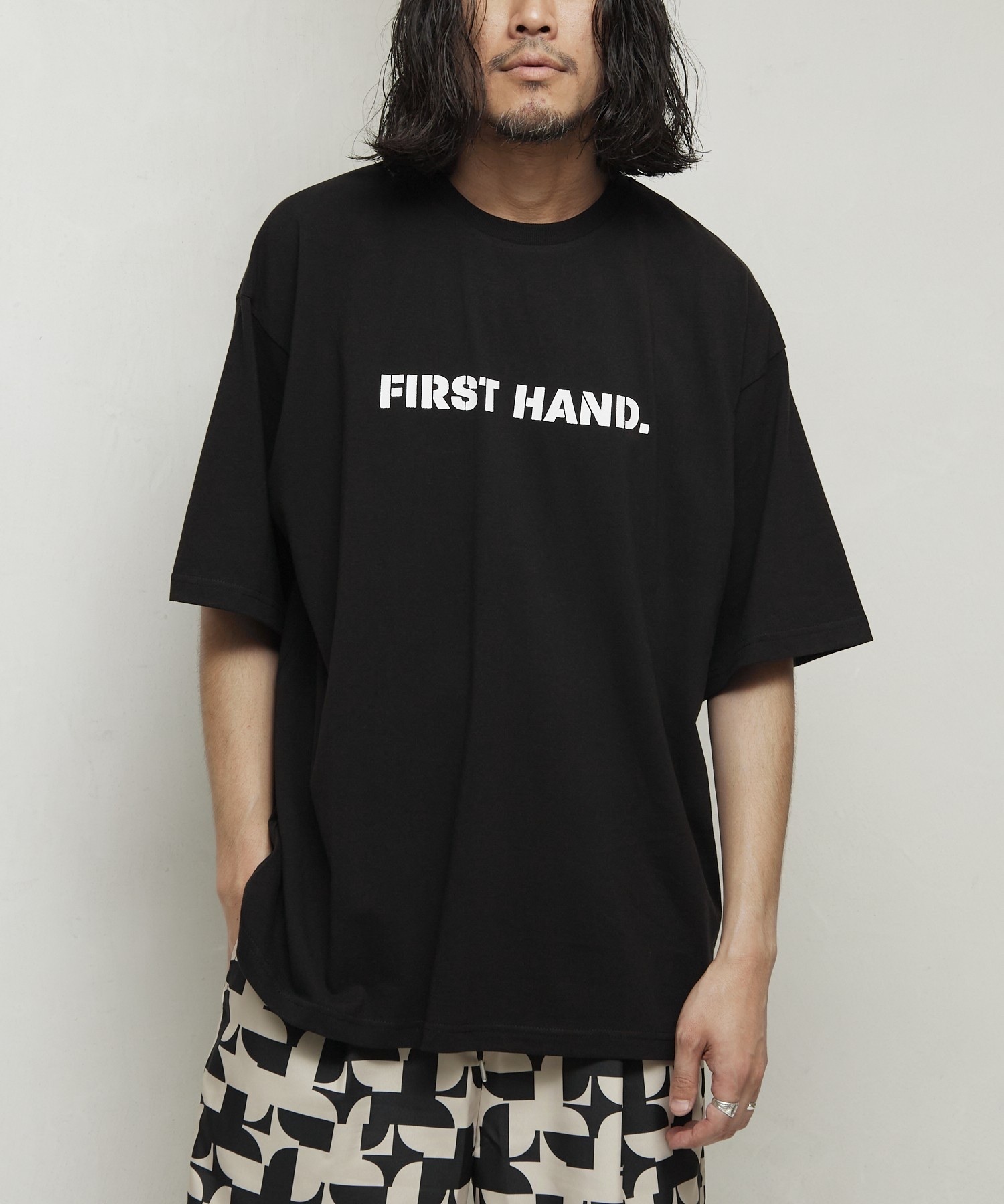 Firsthand / 6oz logo print tee