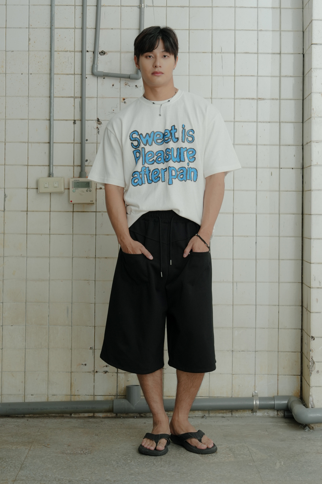 Spin Sweat Bermuda Shorts #七分褲
