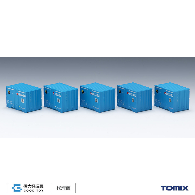 TOMIX 3313 貨櫃 私有 U19A形 (西尾 RENT ALL．5入)