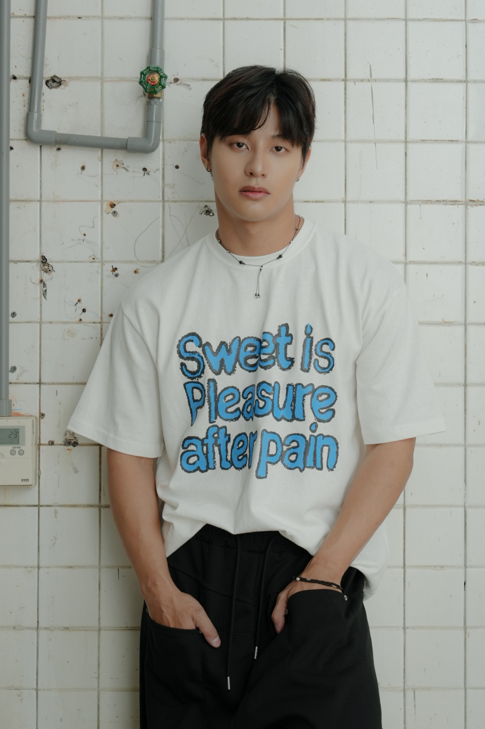 Sweet Lettering T-shirt #短T