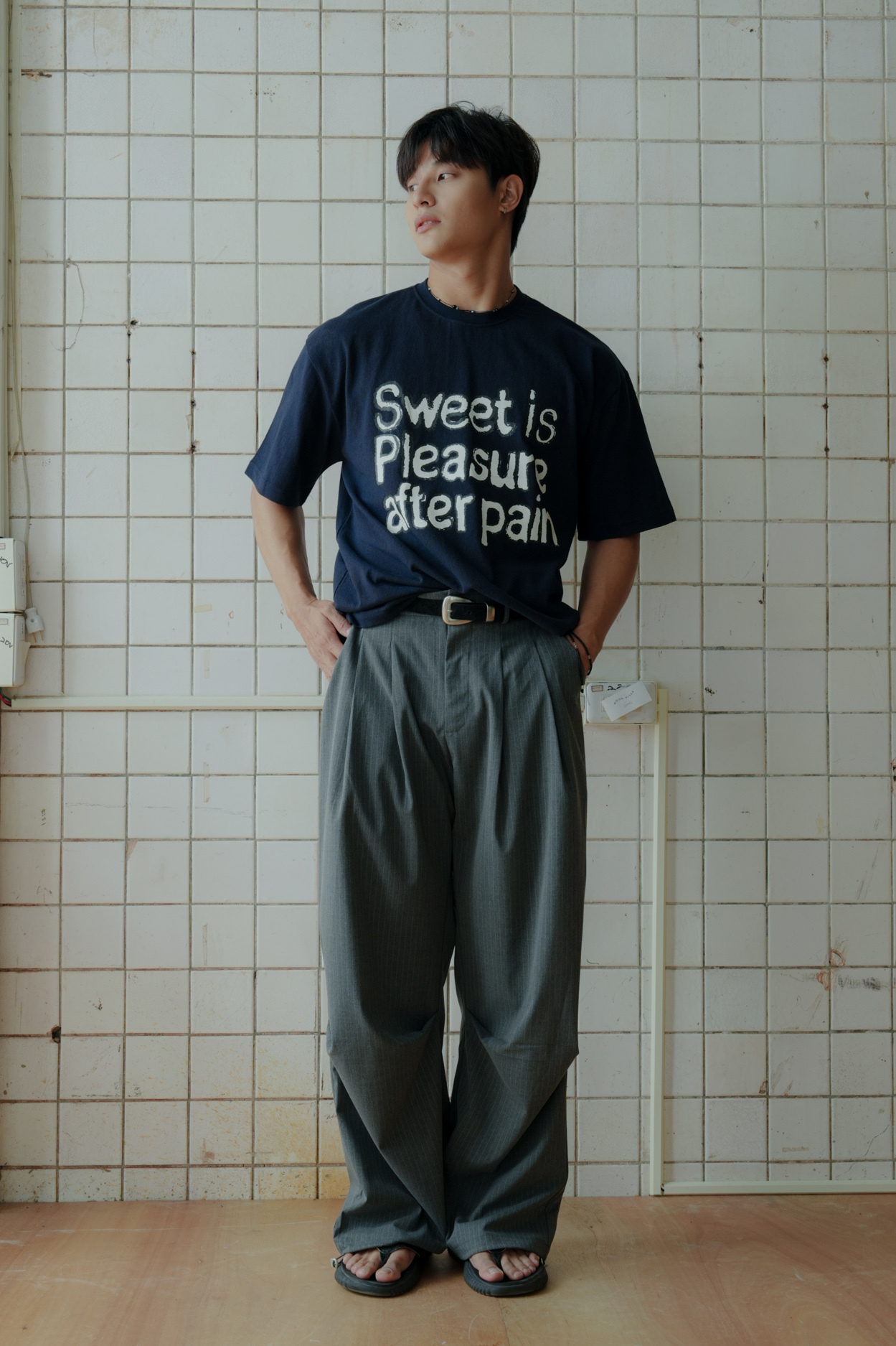 Sweet Lettering T-shirt #短T