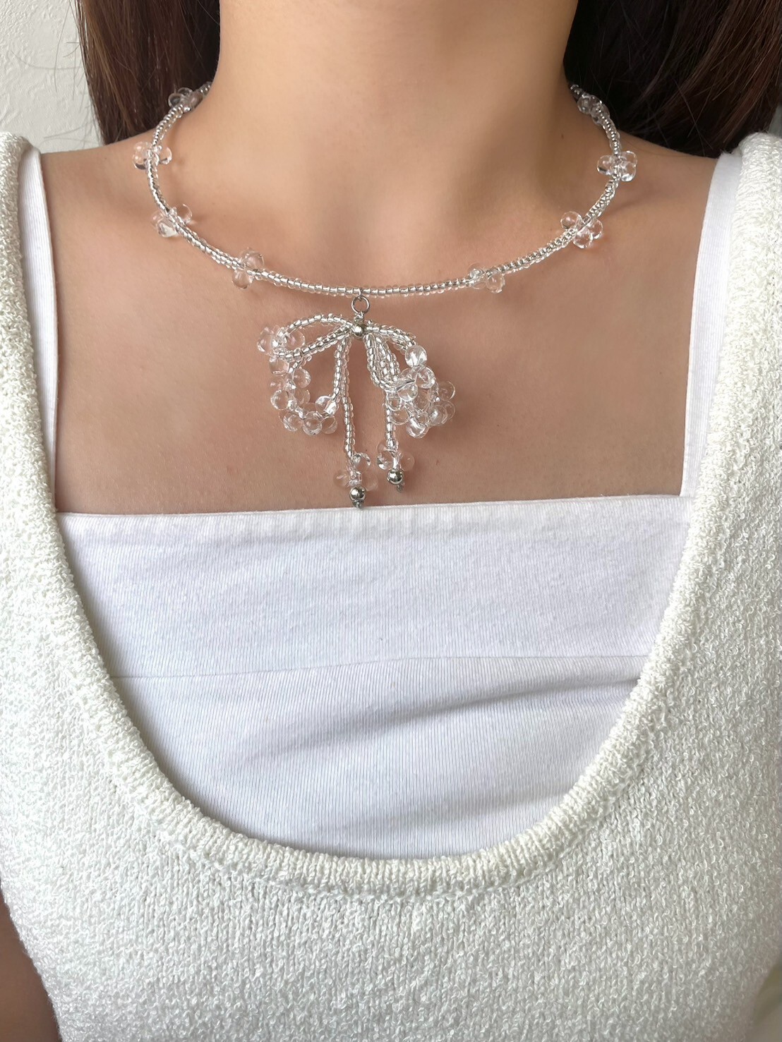 [Chouette Me.] #Nc28beads bangle necklace | NO.206