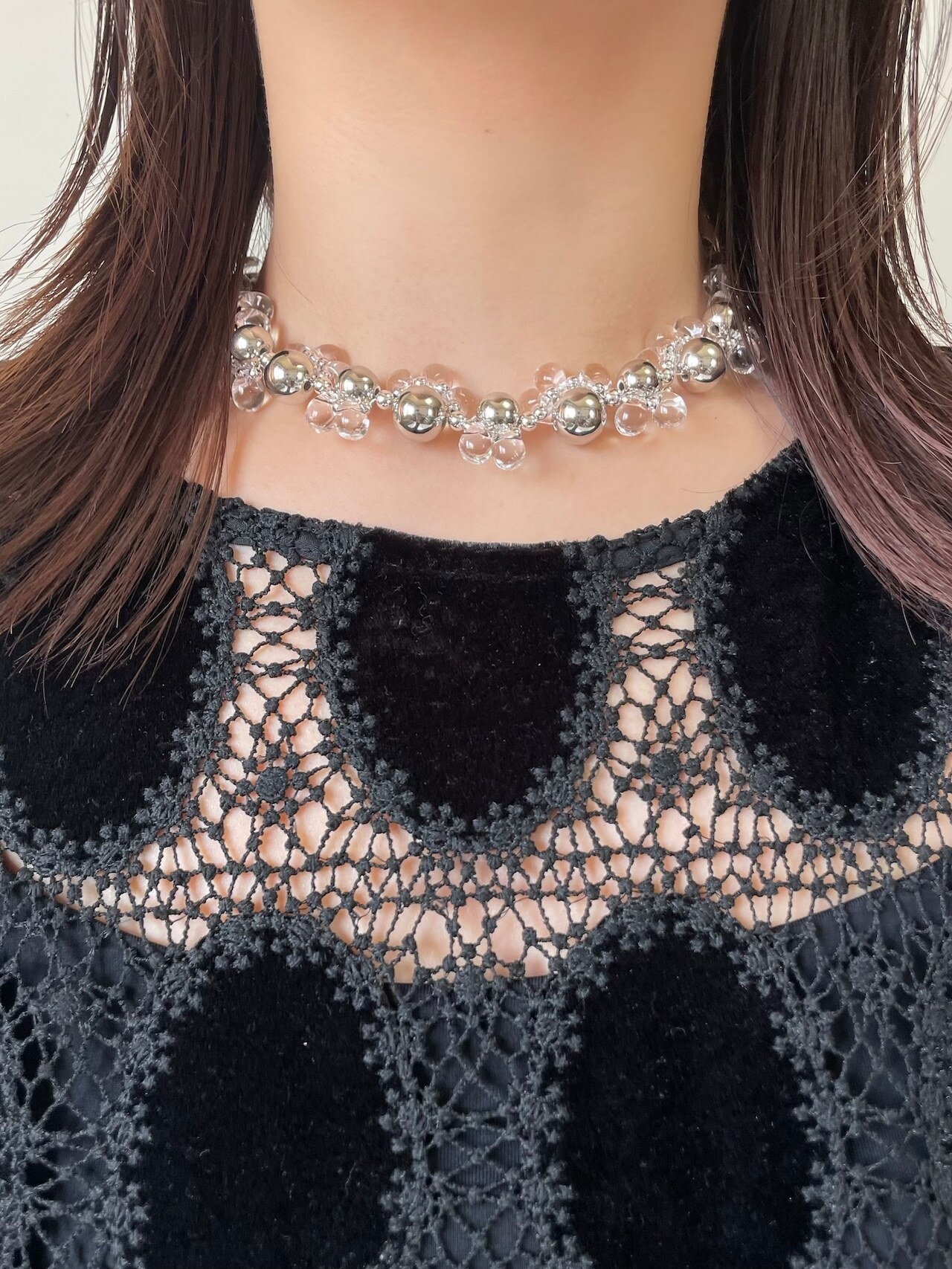 [Chouette Me.] Ami drop kune necklace | NO.207