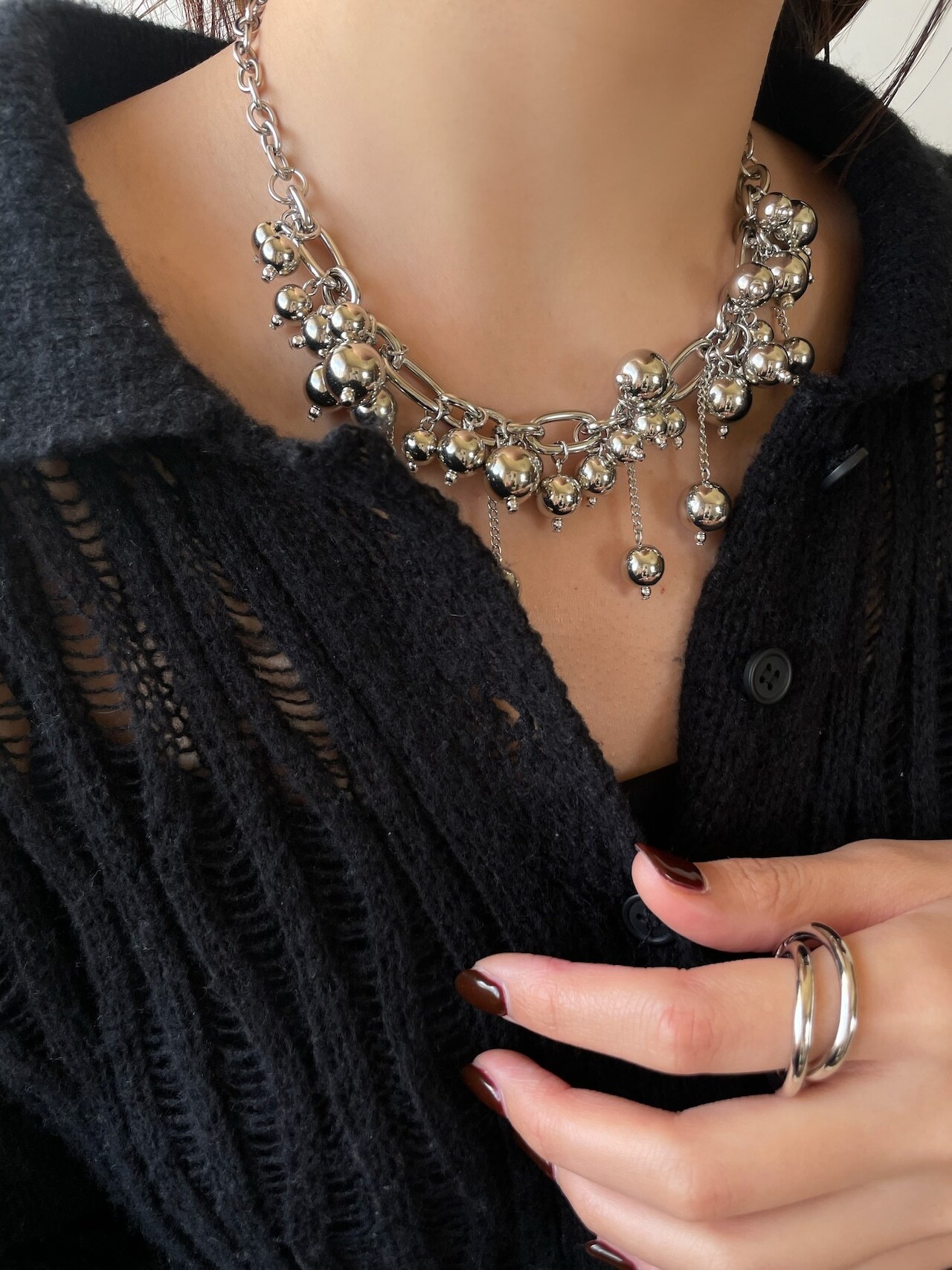 [Chouette Me.] maruchain necklace | NO.209