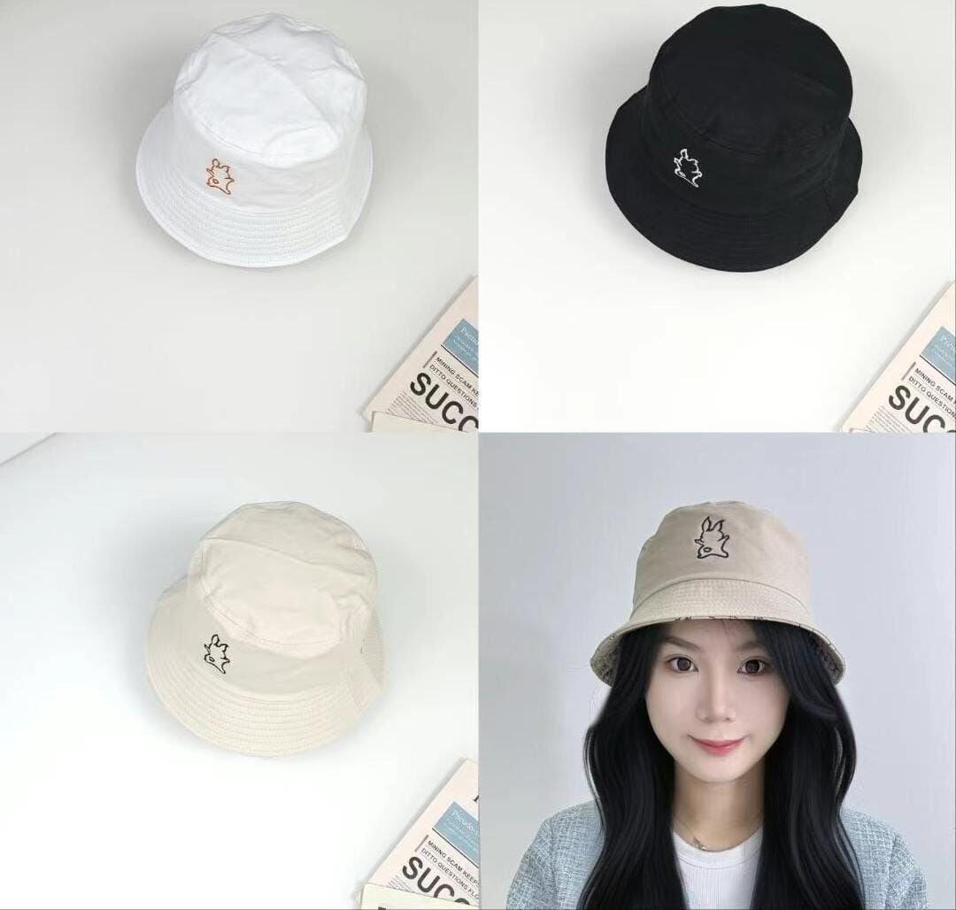 TH4404 兔仔背面漁夫帽