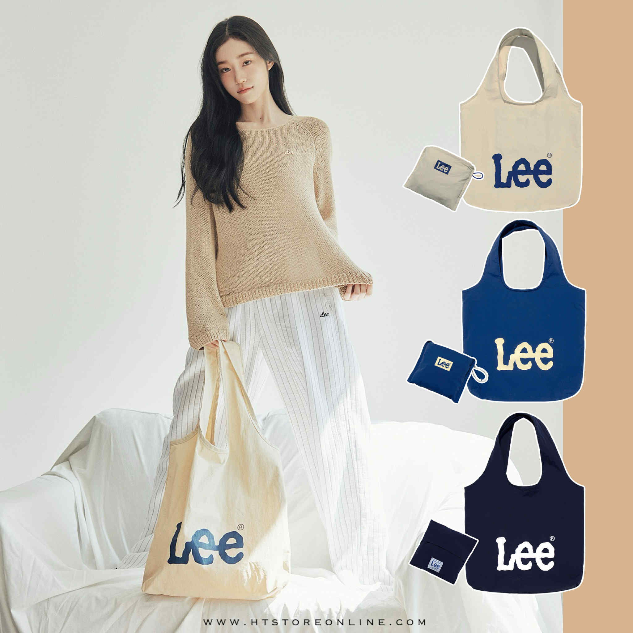 【LEE】TWITCH LOGO LIGHTWEIGHT PACKABLE BAG LEE Twitch Logo Lightweight Packable Bag (3 Colours)