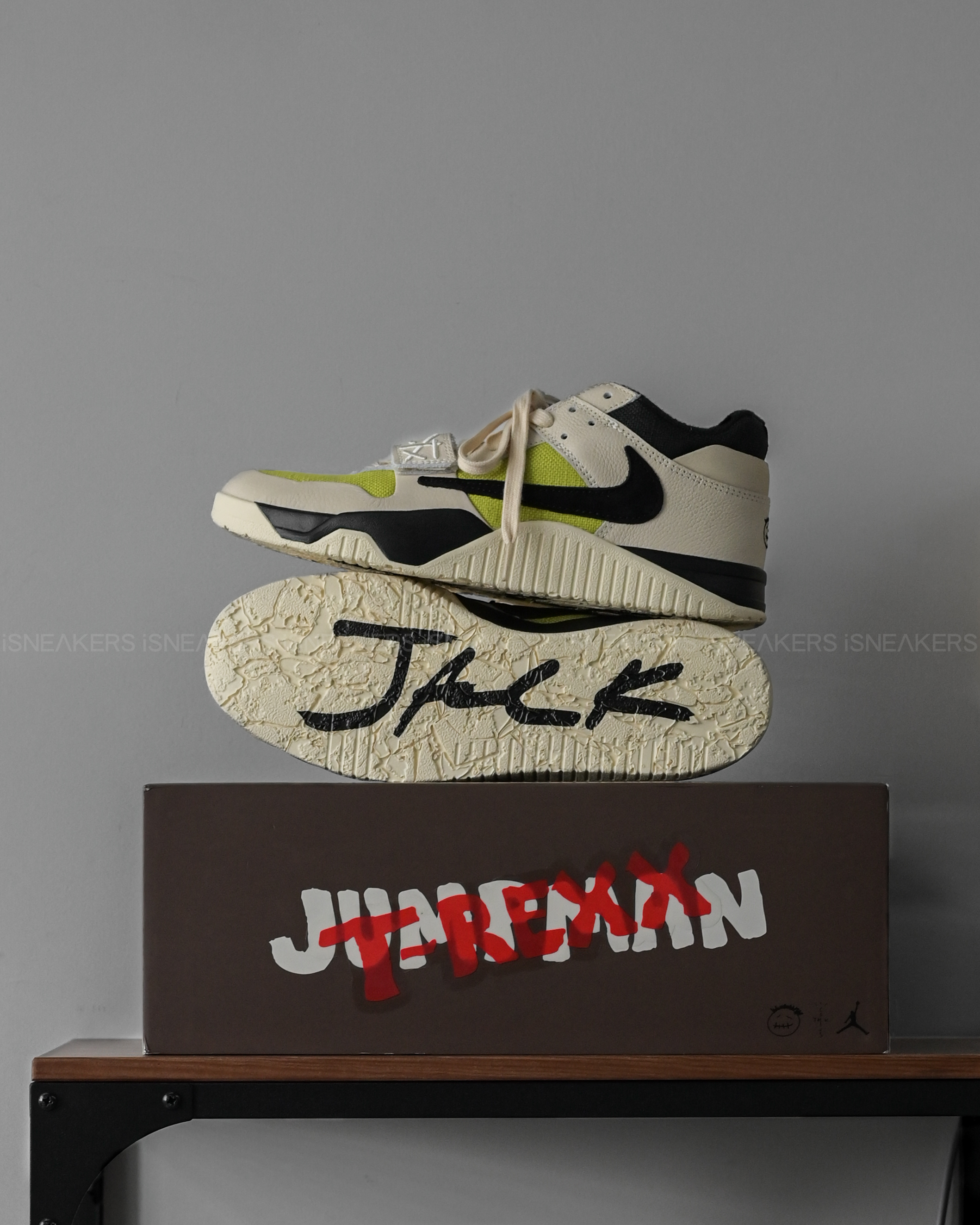 iSNEAKERS｜Travis Scott x Jordan Jumpman Jack TR "Bright Cactus" 仙人掌綠 倒鉤 FZ8117-102