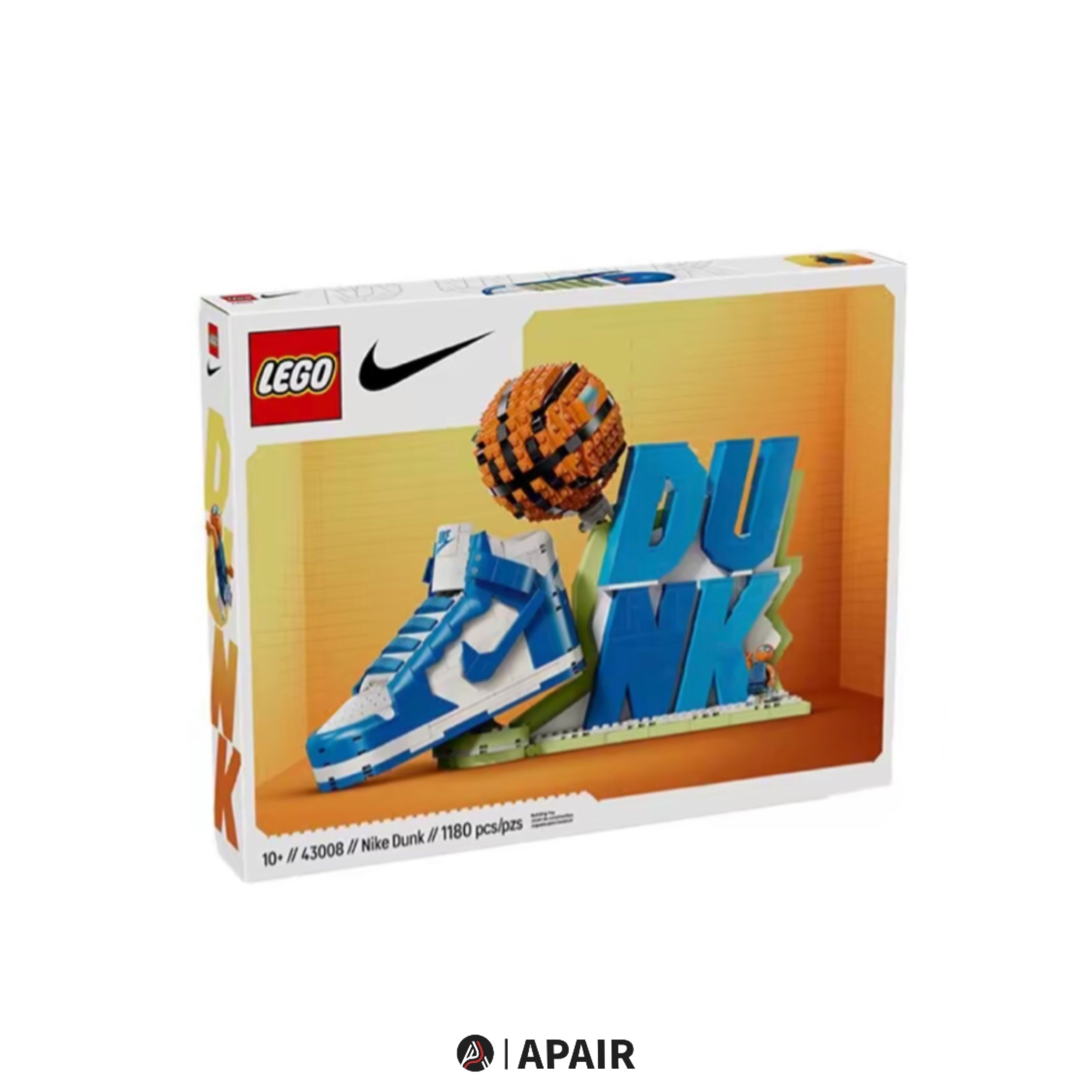 Apair 預購 LEGO 43008 Nike Dunk 運動鞋 積木 1180pcs