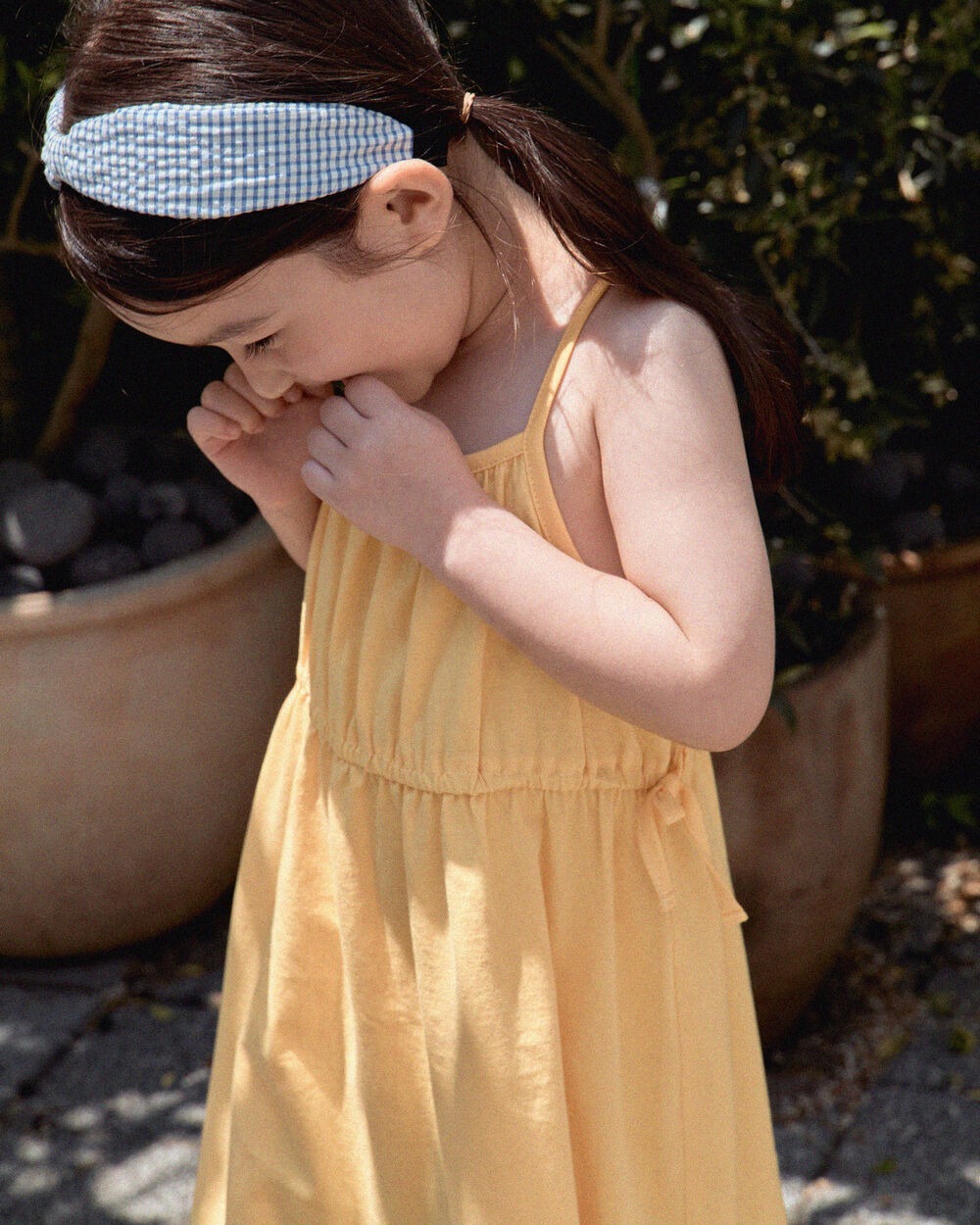 [7月第三週出貨]-香蕉洋裝｜黃