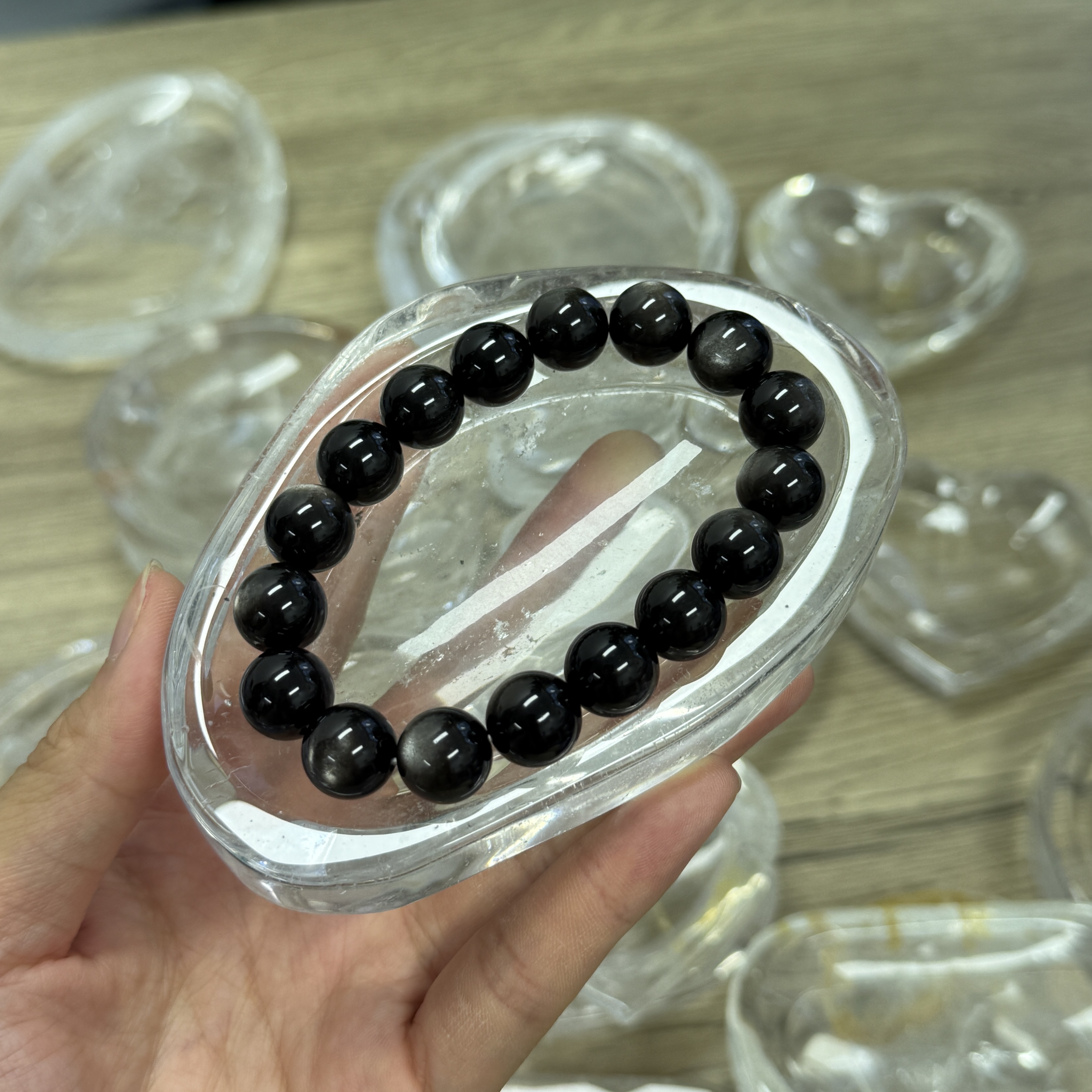 高品質白水晶碟  WD2037