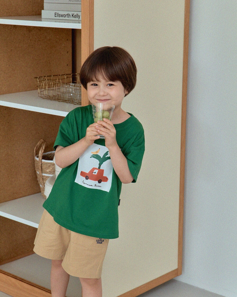 [7月第三週出貨]-香蕉汽車 T 恤｜綠色