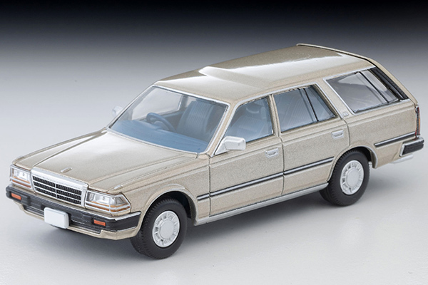 【預訂/11月】Tomytec LV-N244b 1991 Nissan Gloria Wagon GL Yellowish Silver