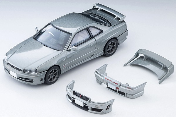 【預訂/11月】Tomytec LV-N353a 2000 Nissan Skyline 25GT-T with Optional Silver