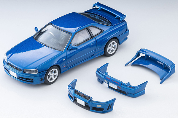 【預訂/11月】Tomytec LV-N353b 2000 Nissan Skyline 25GT-T with Optional Blue