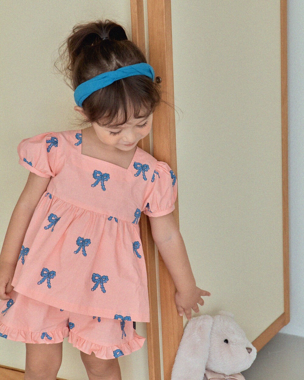 [7月第三週出貨]-蝴蝶結短褲｜粉色