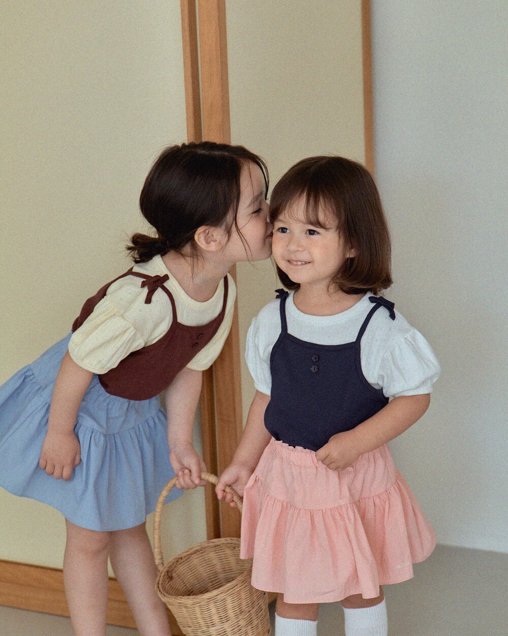 [7月第三週出貨]-蝴蝶結背心｜海軍藍