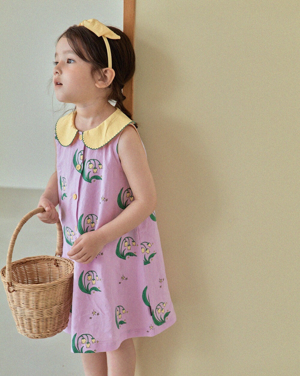 [7月第三週出貨]-星星小鈴花連身裙｜紫色