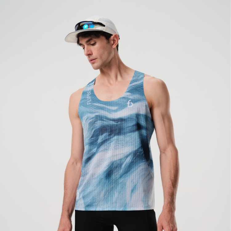 染色體男生跑步背心