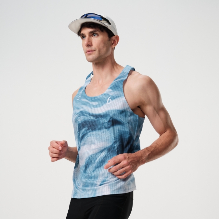 染色體男生跑步背心