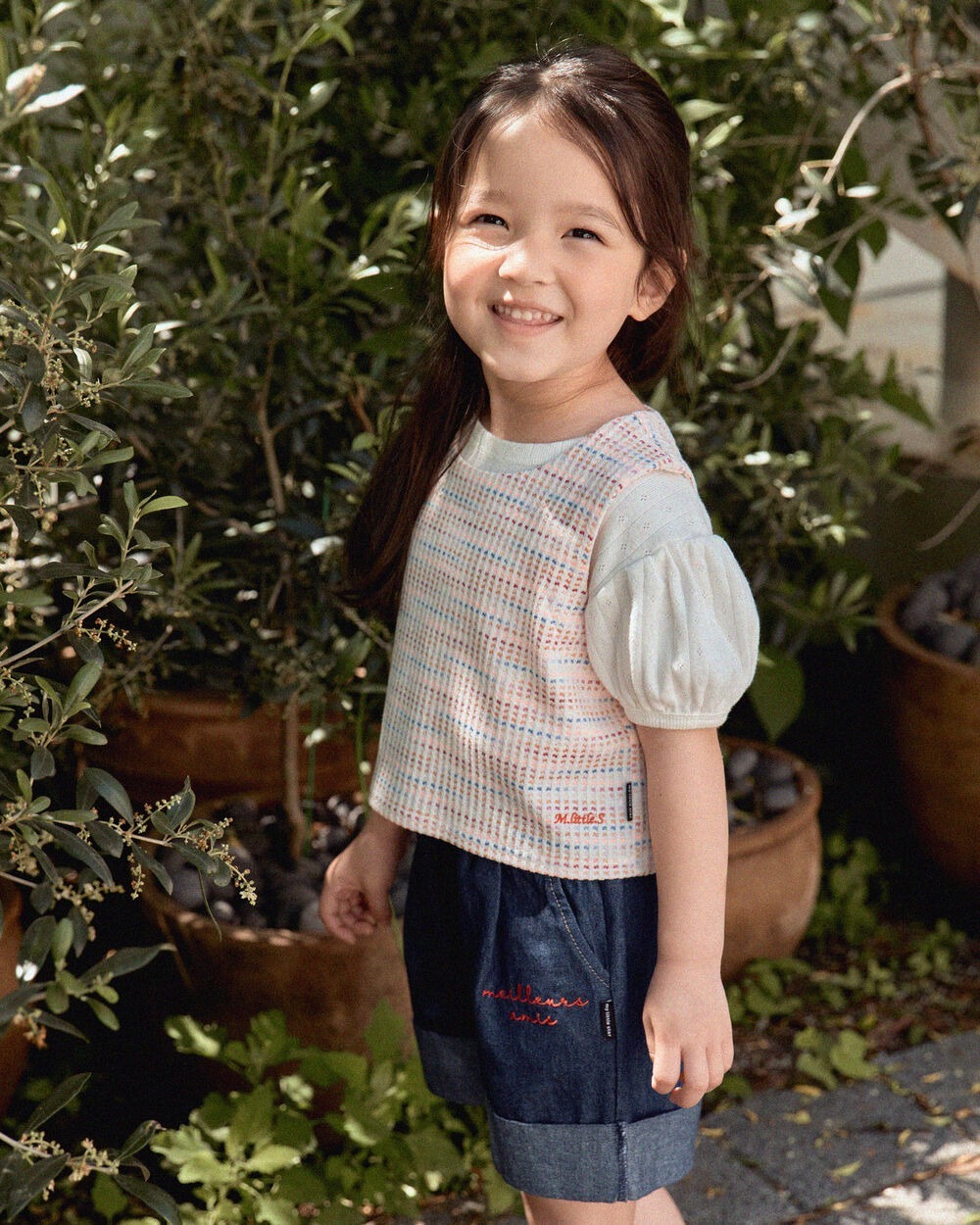 [7月第三週出貨]-Little 刺繡背心｜多彩款