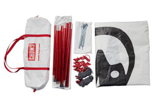 CHUMS Booby Bird Tarp - Multicolor | Camping Sun Shelter Canopy Rainproof Outdoor Tarp Tent  JUN25