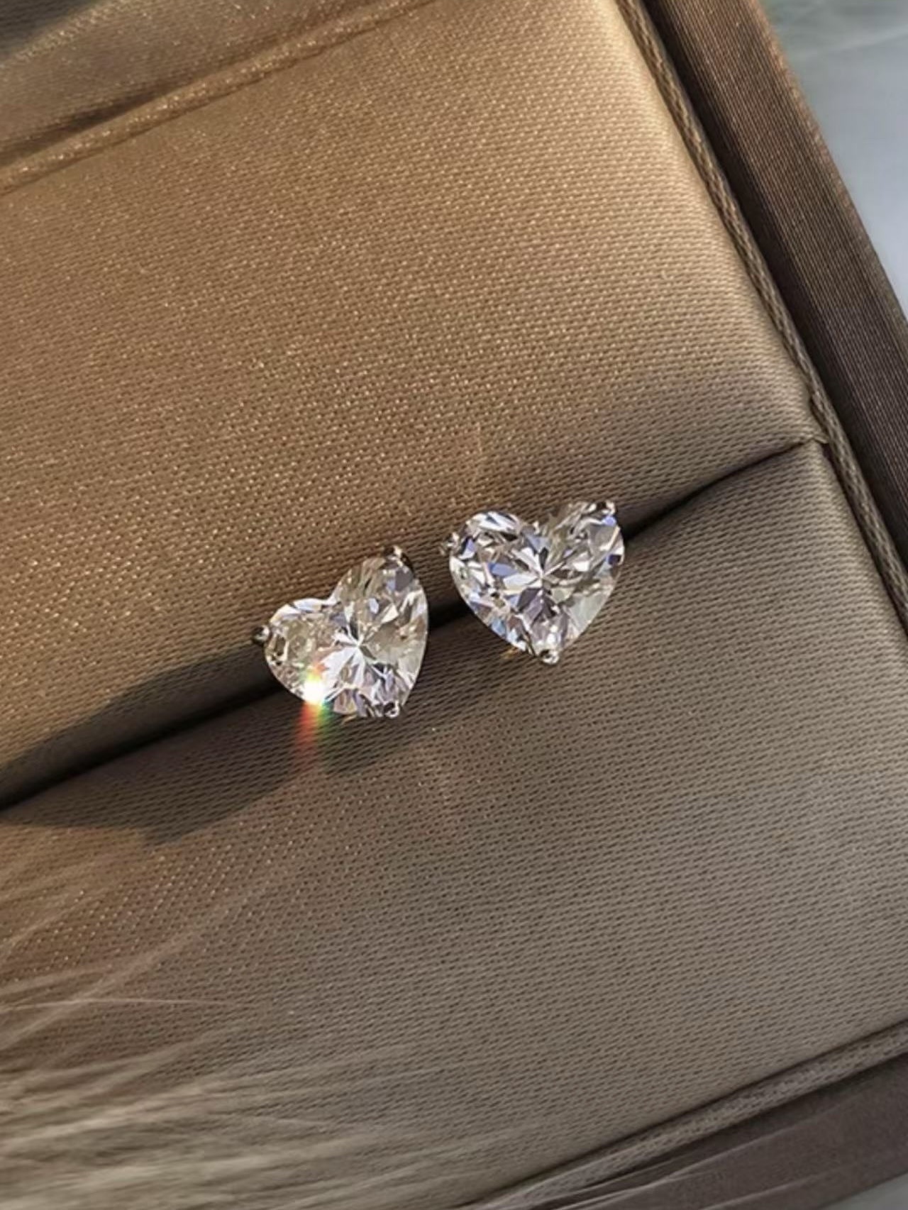 【現貨】LL0612338 莫桑石耳環 (JZ37)