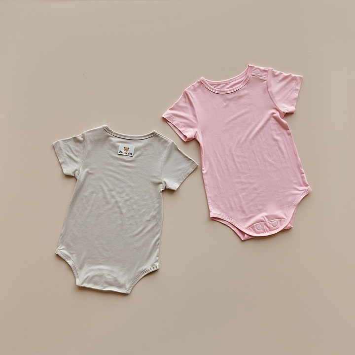 25S/S DTD甜夏棉糖系列🍭-Magnetic莫代爾超彈性爬衣(DOT彩色人物款)