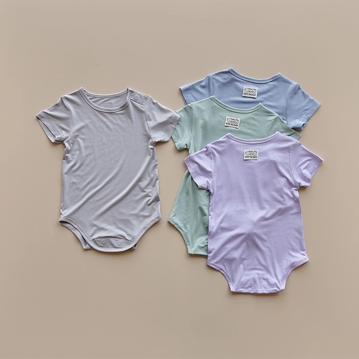 25S/S DTD甜夏棉糖系列🍭-Magnetic莫代爾超彈力爬服(DOT三合一人物款)