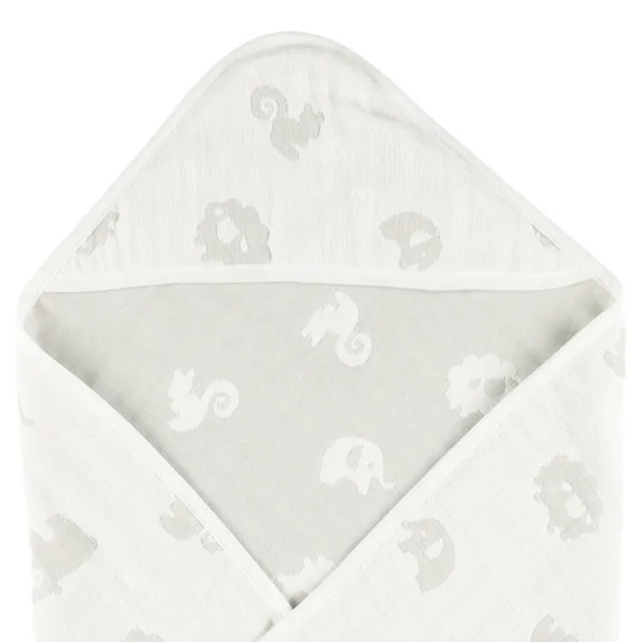 【Nishimatsuya】6-Layer Gauze Swaddling Cloth Blanket - Animals