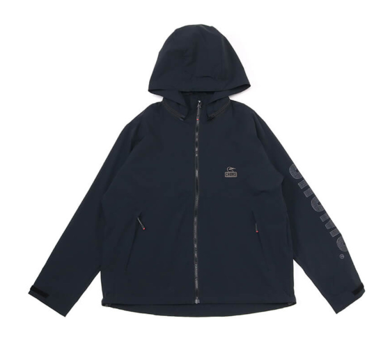 CHUMS Men’s Airtrail Stretch Jacket – Light Black | Lightweight Water-Repellent & Windproof Outdoor Shell JUN25