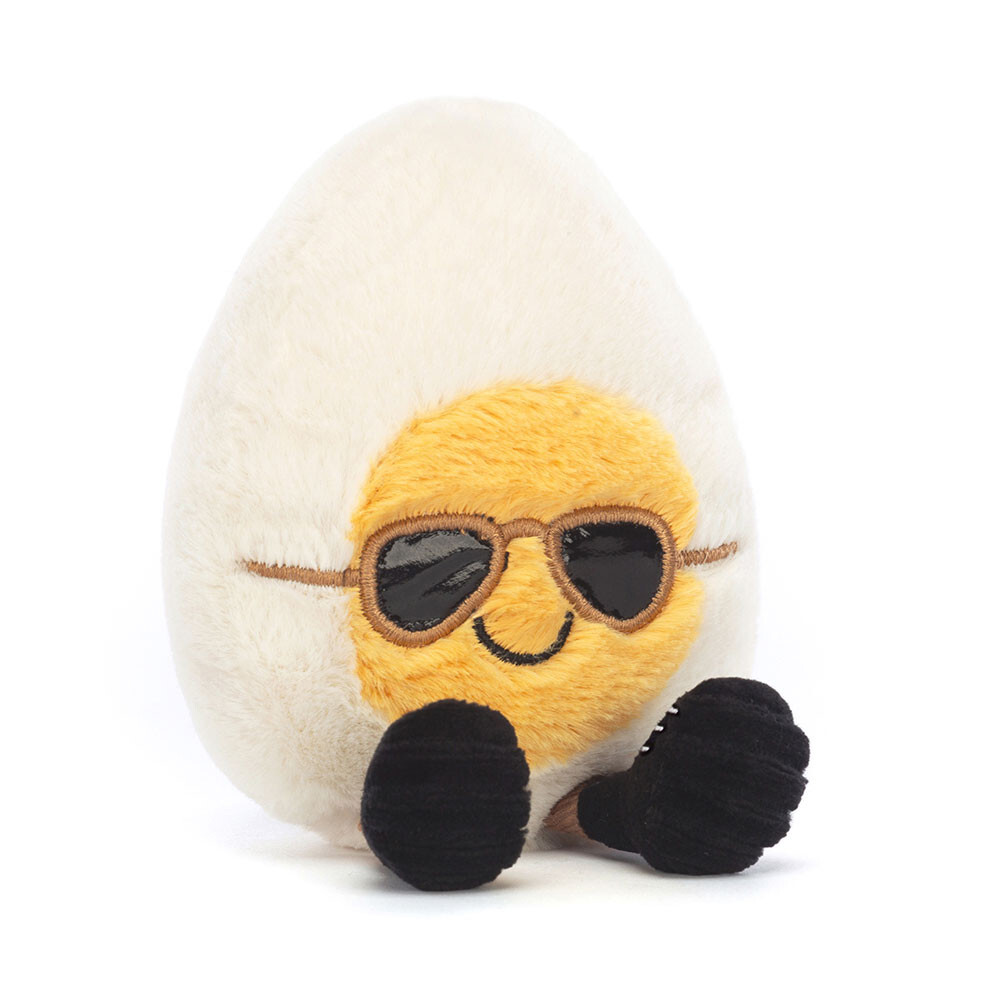 JELLYCAT 黑超水煮蛋Amuseables Boiled Egg Chic