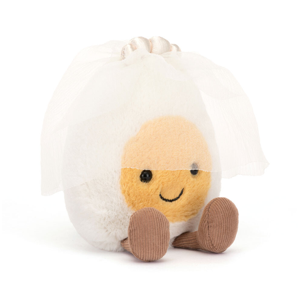 JELLYCAT 婚紗新娘蛋 Amuseables Boiled Egg Bride