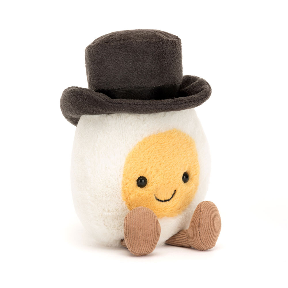 JELLYCAT 禮帽新郎蛋 Amuseables Boiled Egg Groom