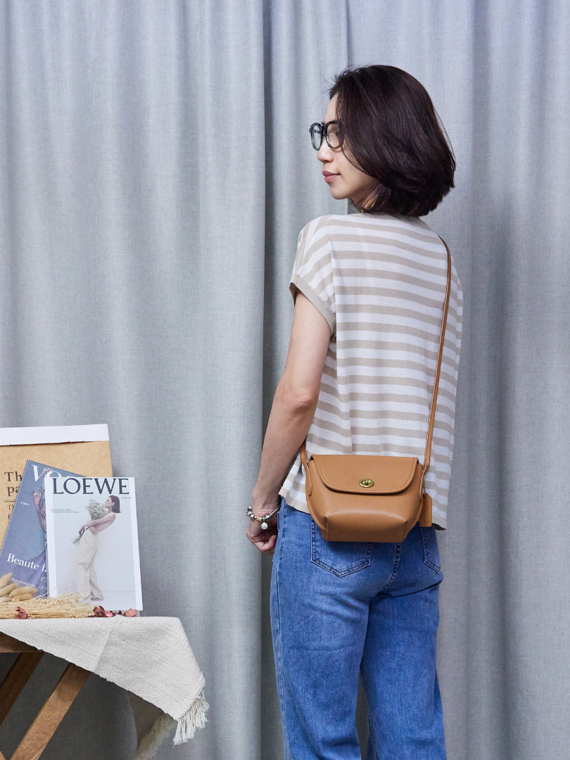 條紋控的心頭好♡怎麼搭都好看的針織衫