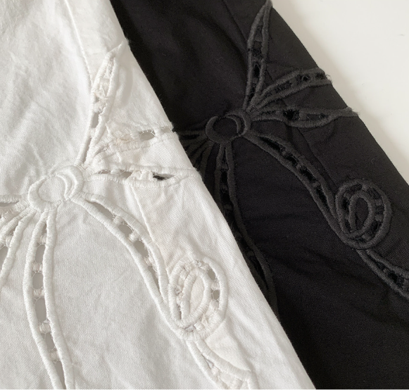 夏季預訂｜蝴蝶結打孔寬褲